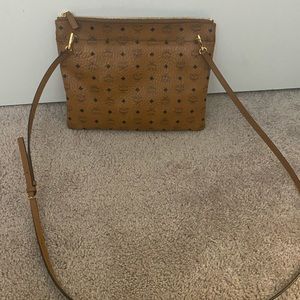 Crossbody brown MCM bag